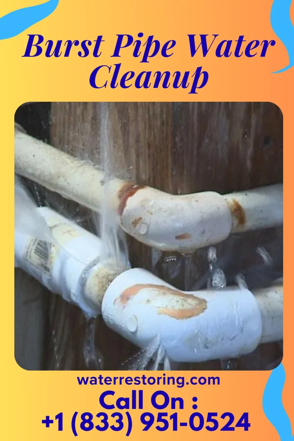 Burst Pipe Water Cleanup in Brimfield, OH